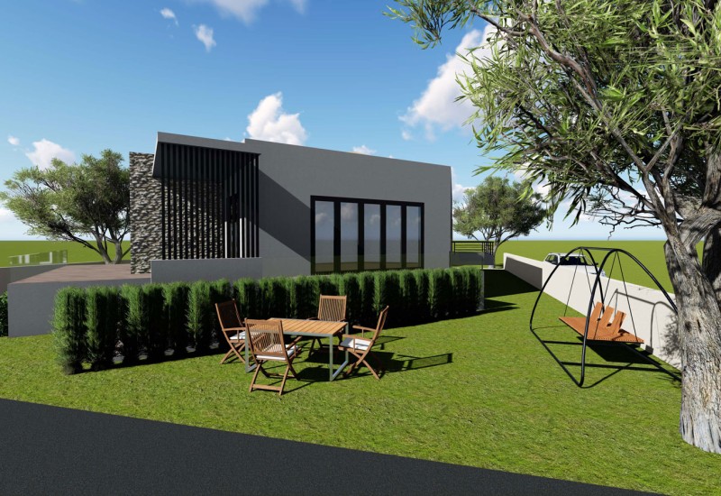 Μελέτη μιας ισόγειας κατοικίας με υπόγειο Μελέτη μιας ισόγειας κατοικίας με υπόγειο